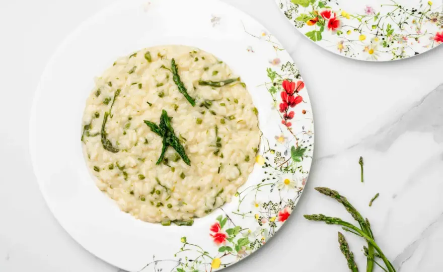 Risotto con asparagi selvatici - La ricetta per un piatto perfetto