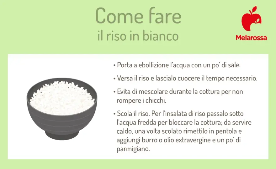 Riso in bianco perfetto - Non è banale: i segreti per farlo bene