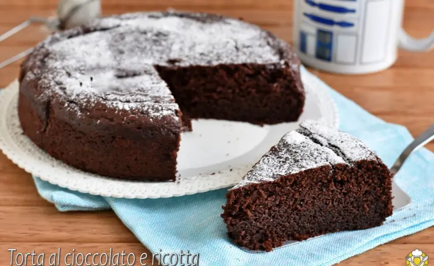 Torta ricotta e cioccolato - La ricetta che non sbaglia mai